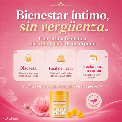 Gomitas para ayudar con el mal olor vaginal desde adentro